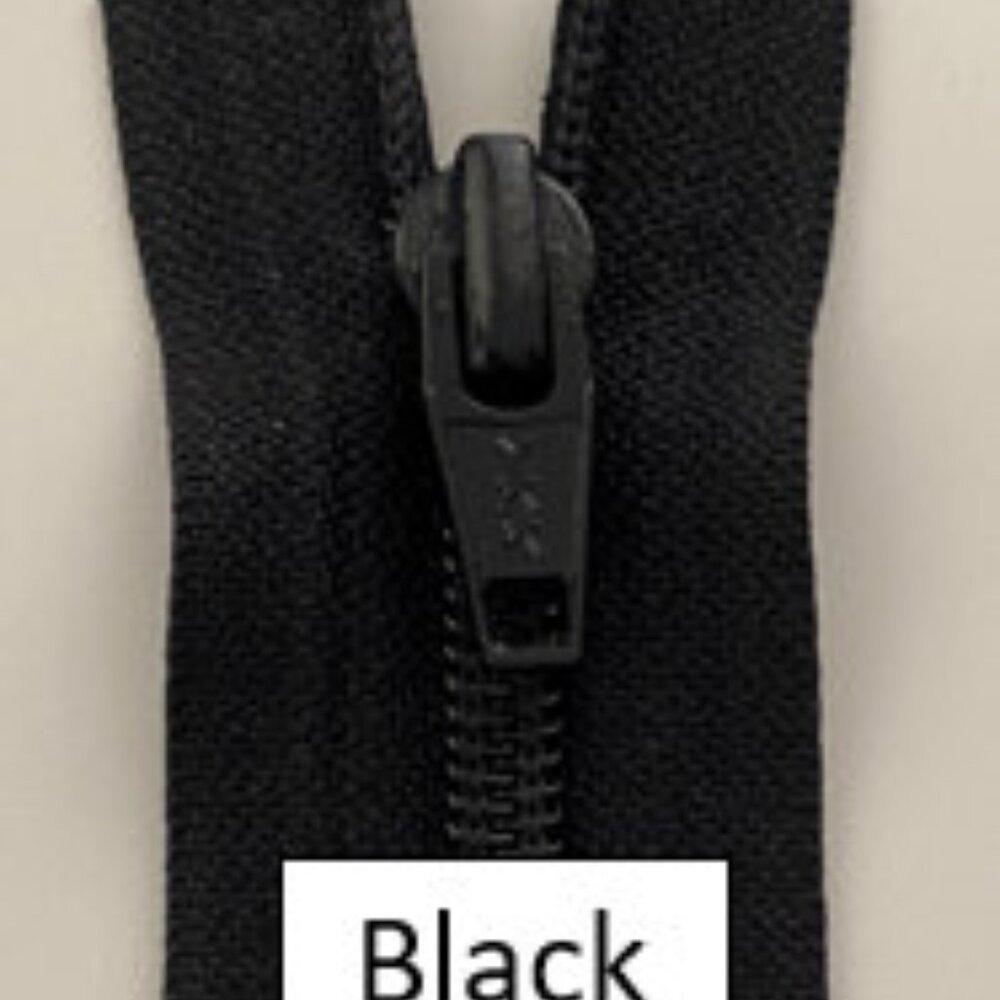 18" inch One-Way Non-Separating  size 5 Original YKK Zipper.